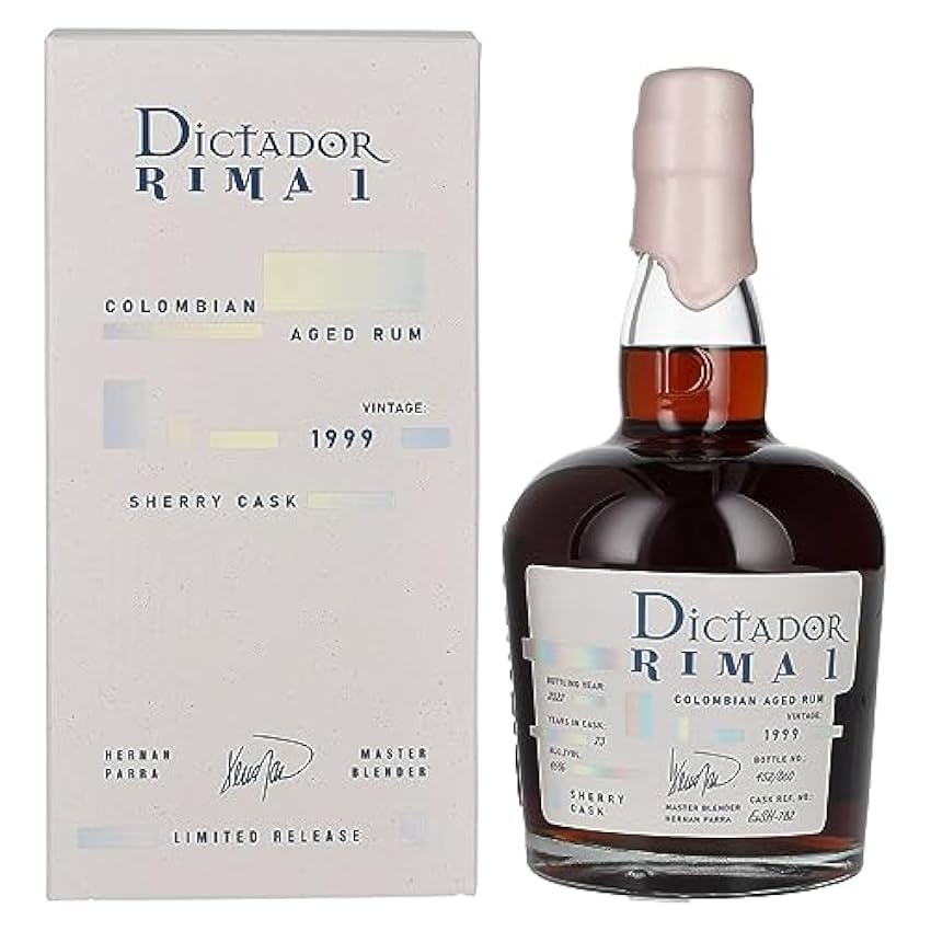 Dictador RIMA 1 23 Years Old SHERRY Cask Vintage 1999 4