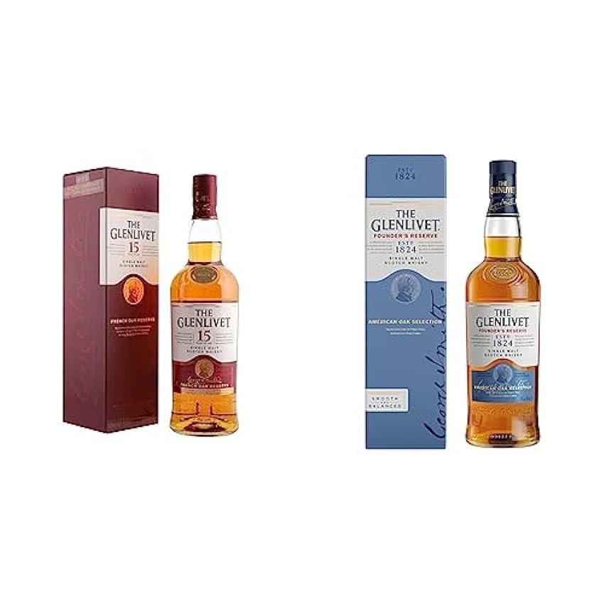 The Glenlivet 15 años Whisky Escocés de Malta Premium -