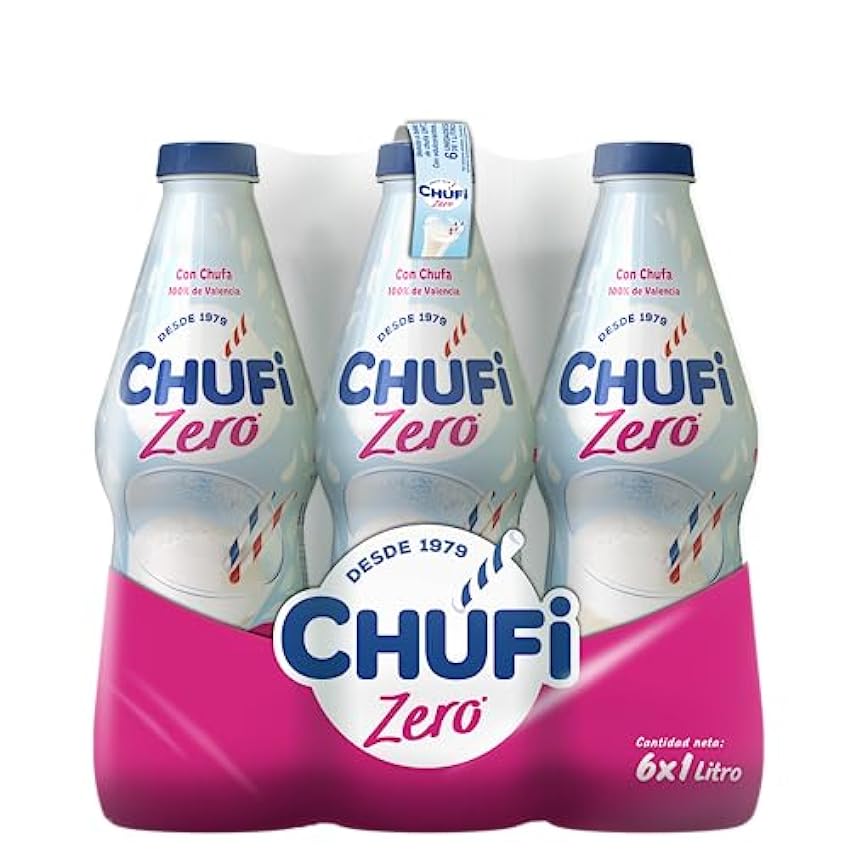 Chufi ZERO sin azucar añadido 1 lt. Pack 6 x 1L I2WyyR6
