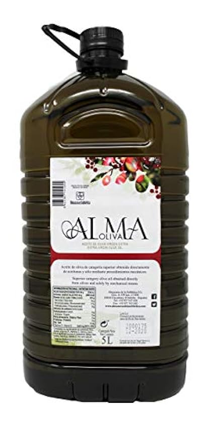 ALMAOLIVA Especial Gastronomía Aceite de oliva virgen extra. Caja de 3 garrafas de 5 Litros OmTk93DX