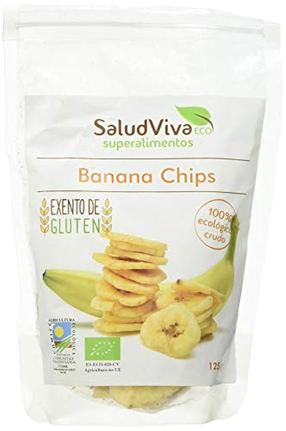 Salud Viva Banana Chips 125 Gr. Eco 500 g keH1V2Y7