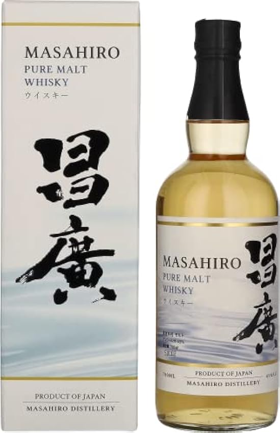 Masahiro Pure Malt Whisky 43% Vol. 0,7l in Giftbox M1VP