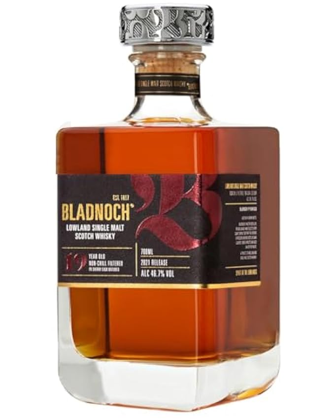 Bladnoch 19 Years Old Lowland Single Malt Scotch Whisky Release 2021 46,7% Vol. 0,7l in Giftbox JwSbRjrS