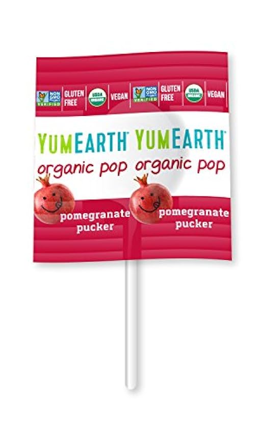 Yumearth - piruletas ecológicas de 8 sabores variados - 100 unidades nvNYH1n6