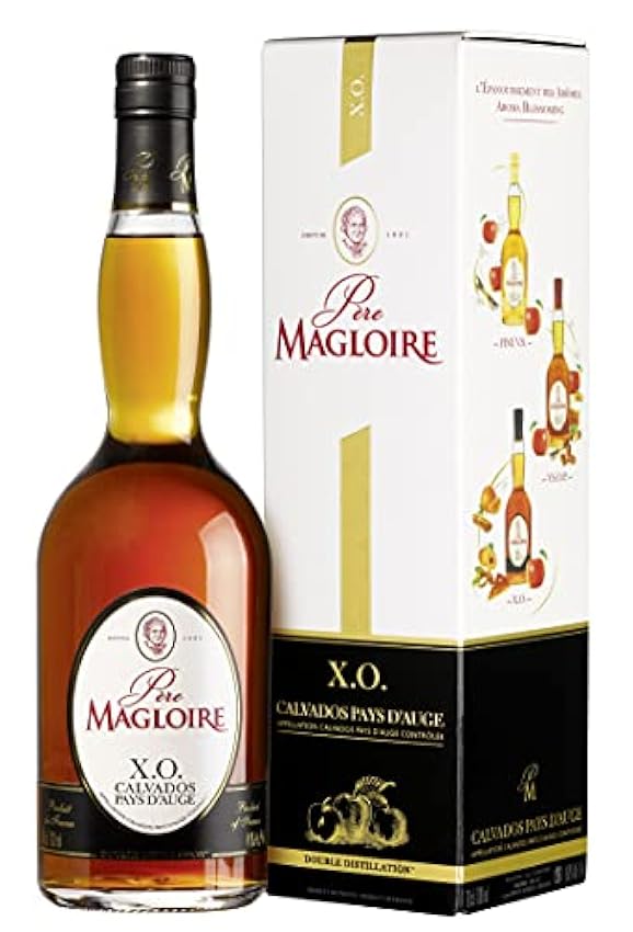 Père Magloire Calvados Pays D´Auge X.O. 40% Vol. 0,7l in Giftbox O69hDbSH