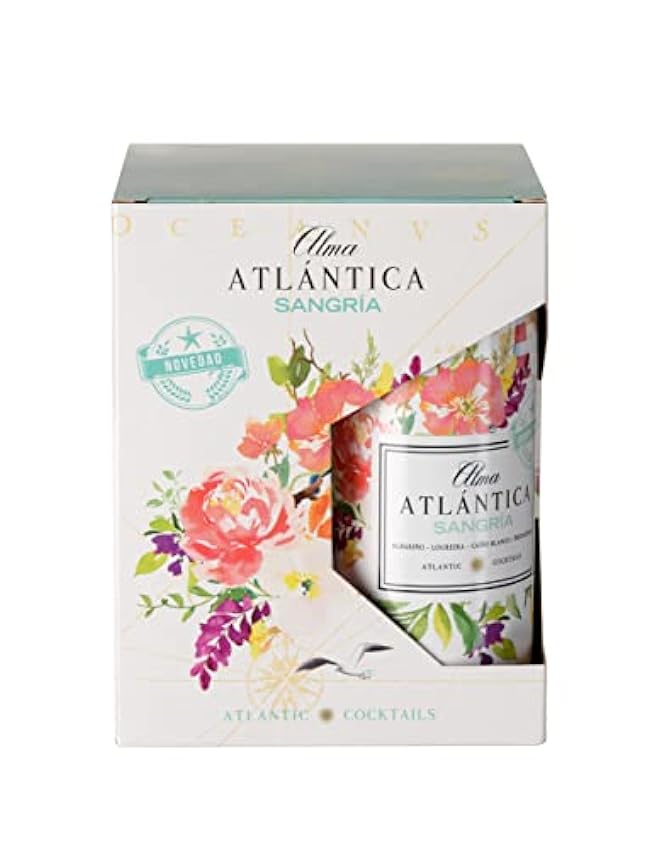 Alma Atlántica Sangría Albariño, Pack 12 Latas x 250 ml JR9CIVX6