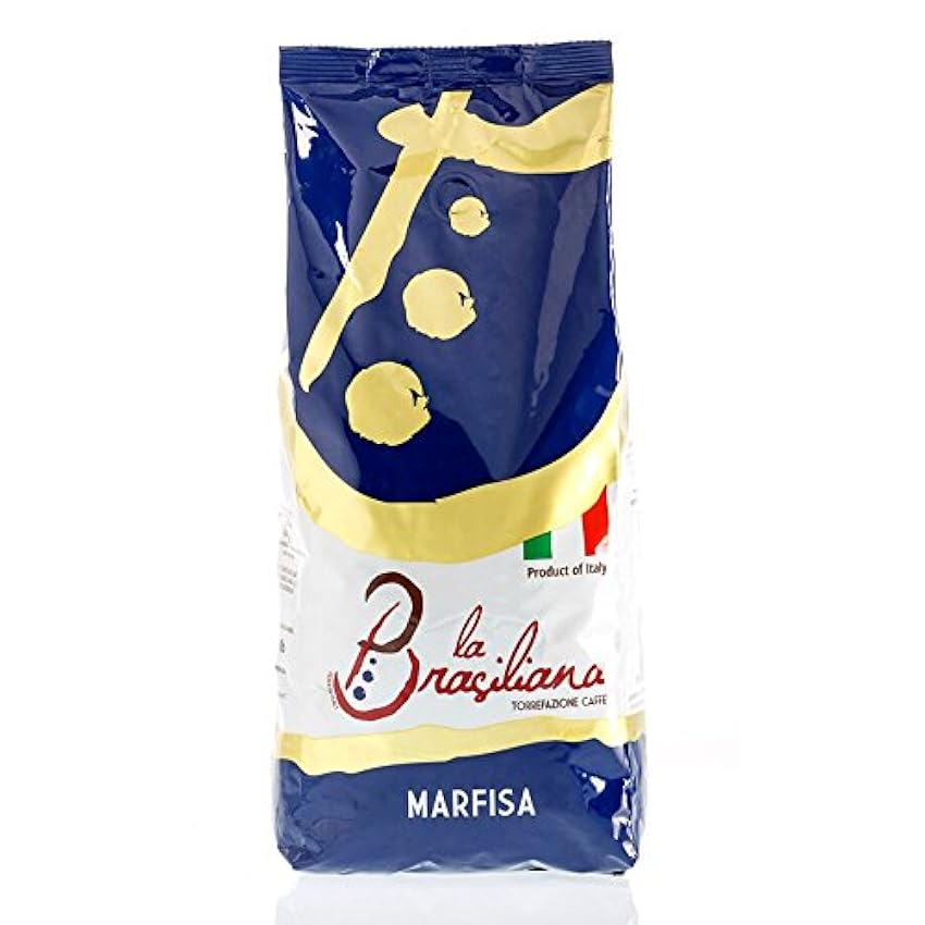 La Brasil Iana Caffè Special Marfisa, Granos, 1er Pack (1 x 1 kg) IgaNJ2DP