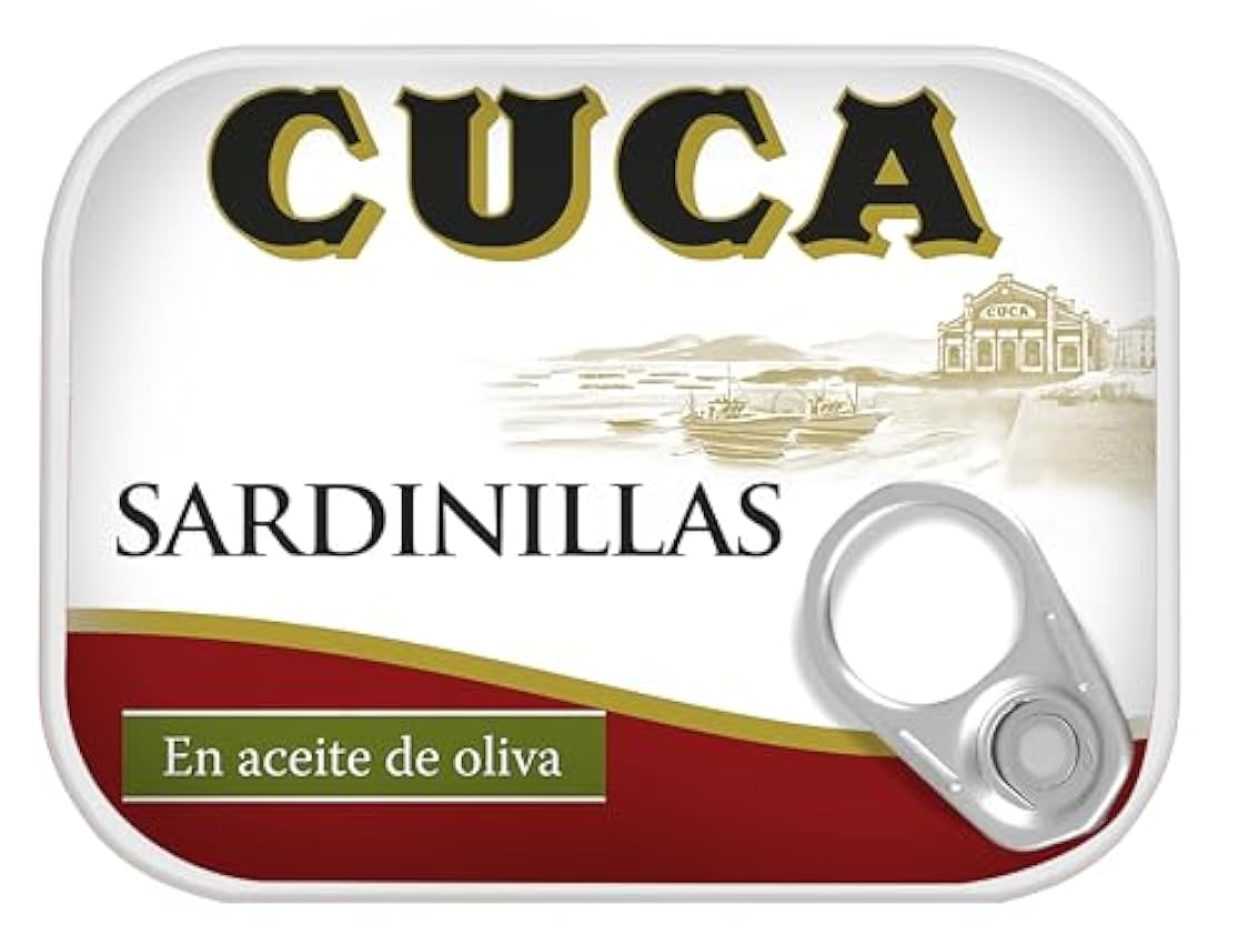 Sardinillas Cuca en aceite de oliva, 1 pack de 3 latas de 115gr Mr5xVSAZ