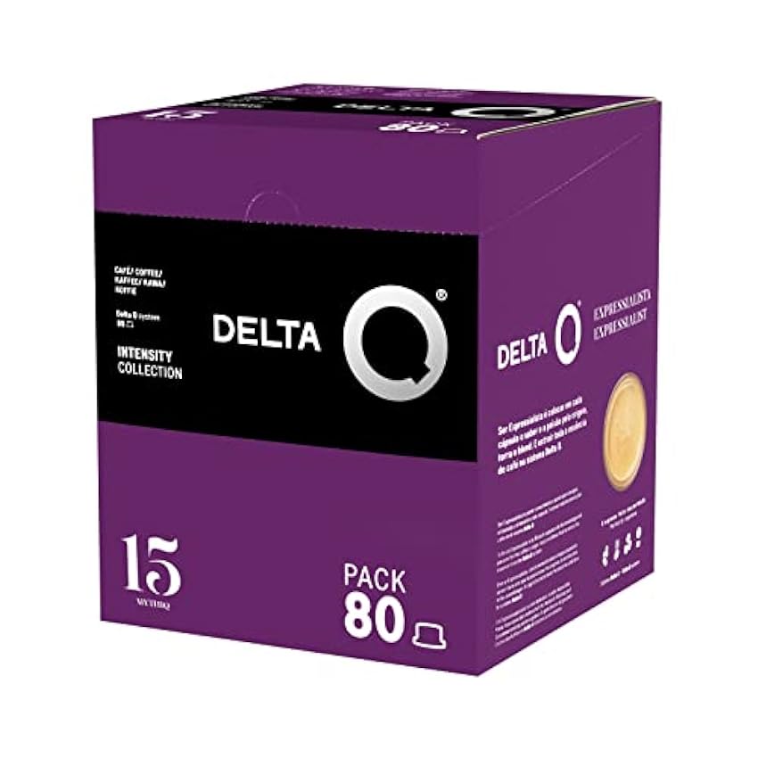 Delta Q Mythiq - Cápsulas de café natural - 80 cápsulas KgsmGDs2