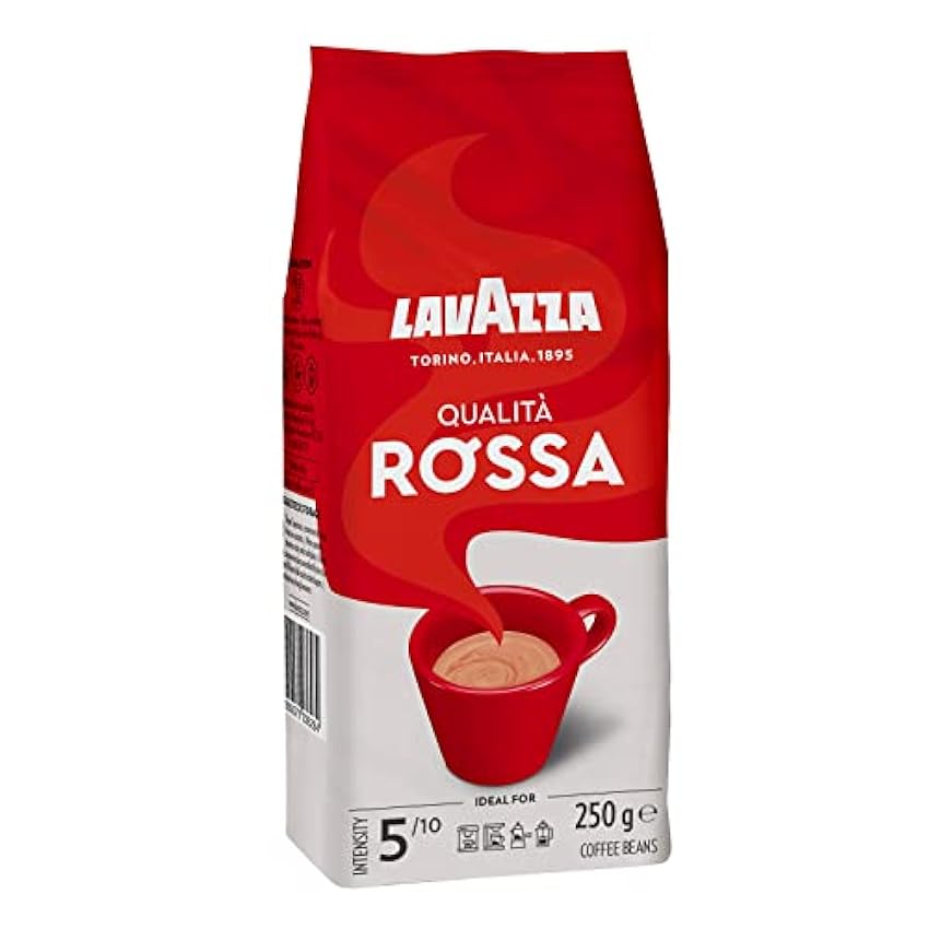Lavazza Qualita Rossa Beans 250 g (Pack of 4) Kmj7amBS