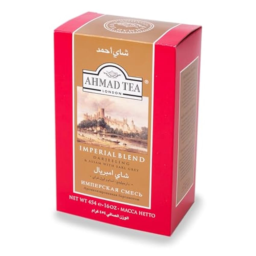 Ahmad Tea Paquete de Té Mezcla Imperial Suelta 454 g LTbTMU0e