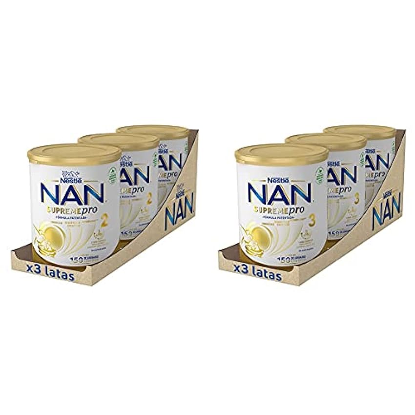 NAN Supreme 2 Leche De Continuación En Polvo Premium 3 