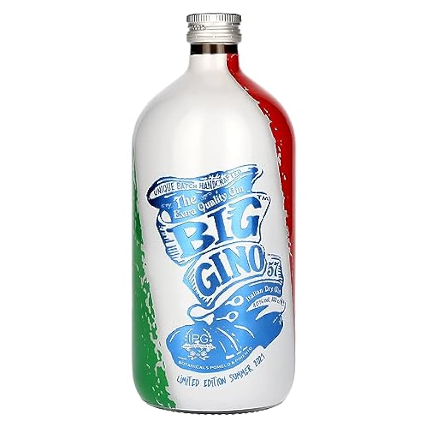 Big Gino Italian Dry Gin The Extra Quality Gin Limited 