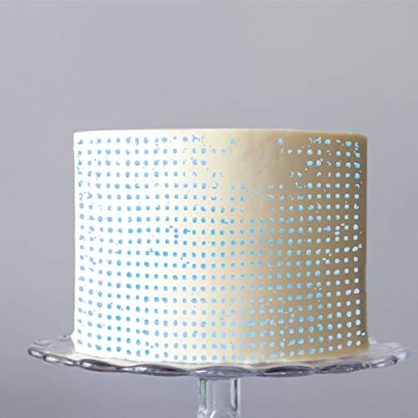 Grunge Dots - Plantilla para tartas (20,32 x 24,13 cm) p03bld5e
