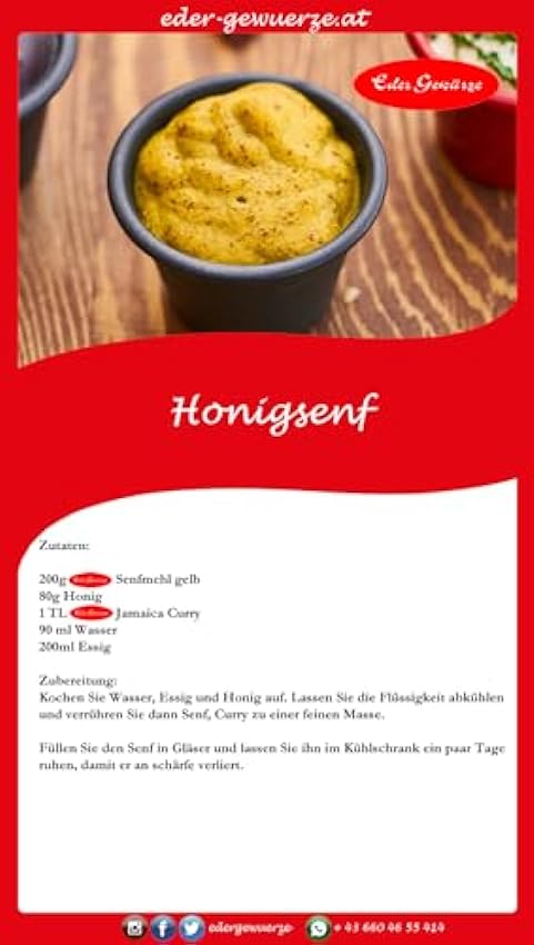 Eder Gewürze - Mostaza amarilla en grano - 1kg h7EpZSNR