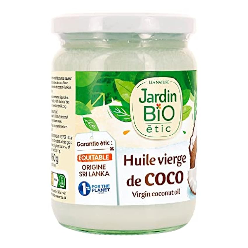 Jardin Bio Huile Vierge de Coco 500 ml OCXXfEBs