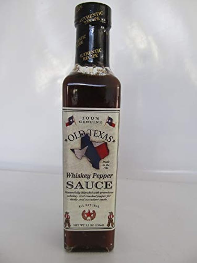 Old Texas Compatible Whiskey Pepper Steak Sauce | 250ml n3fh29I6