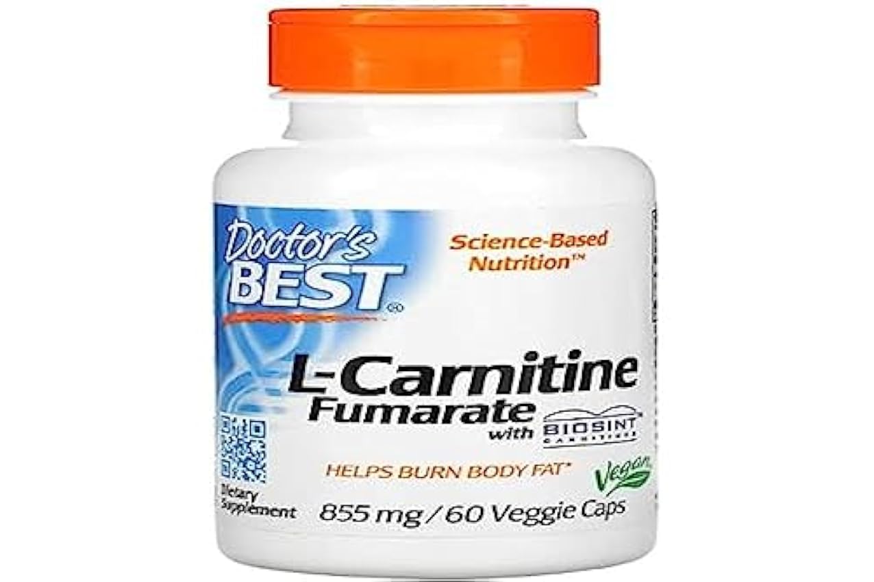 Doctor´s Best L-Carnitina Fumarato, 855mg - 60 vca