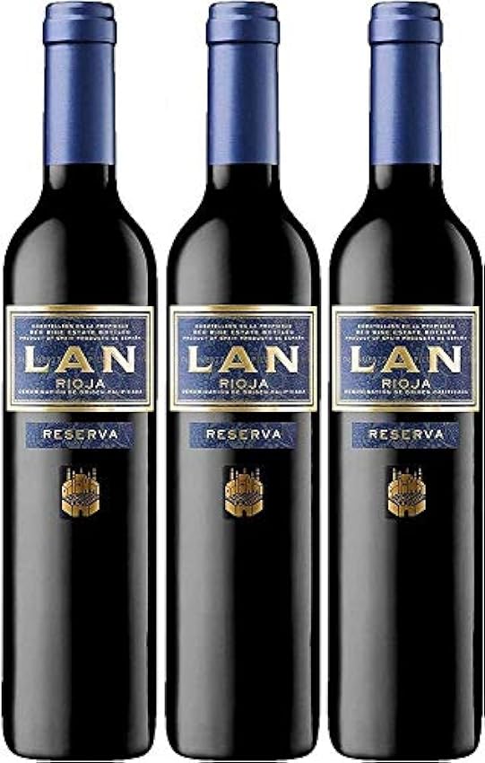 Vino Tinto LAN Reserva D.O.Ca. Rioja - 3 botellas de 50