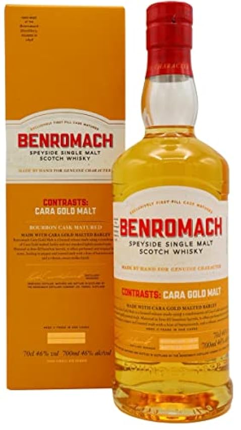 Benromach CARA GOLD Speyside Single Malt Scotch Whisky 46% Vol. 0,7l in Giftbox hyLimmud
