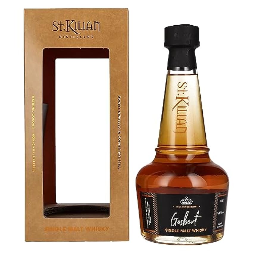 St. Kilian Kiliani Edition GOSBERT Single Malt Whisky 2022 46% Vol. 0,5l in Giftbox ij5nJeZd