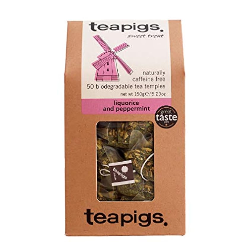 Teapigs Liquorice & Peppermint Tea 50bag p0aJSj72