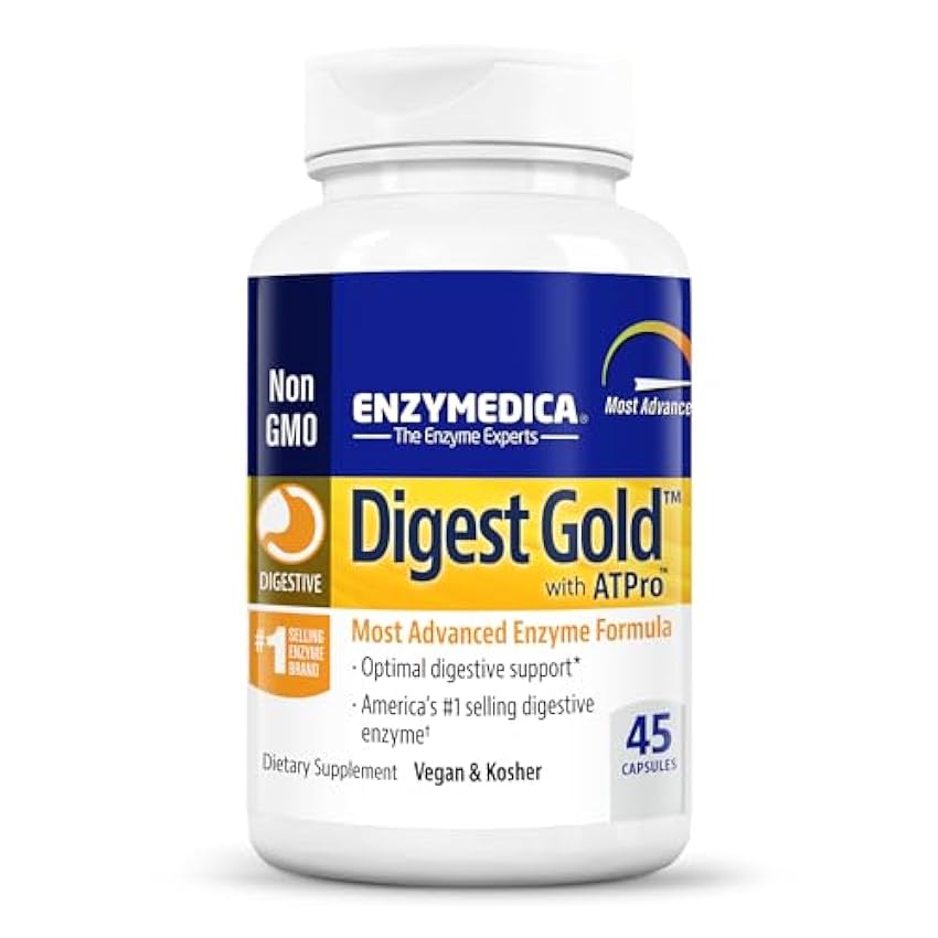 Enzymedica Digerir oro con ATPro - 45 caps 46 gr h3xgFE