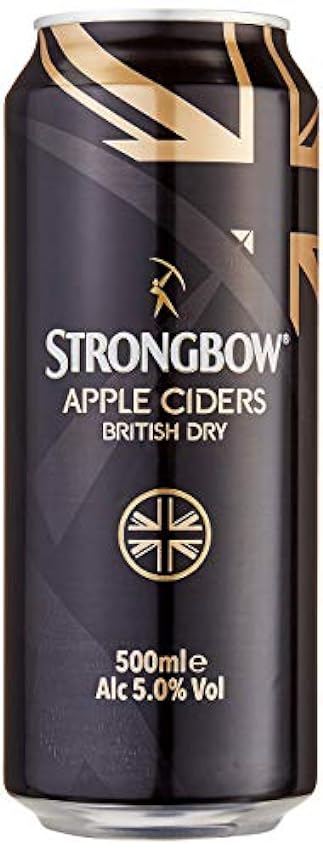 Strongbow Cider British Dry drink - 24 x 0.5 l MOjlHnjw
