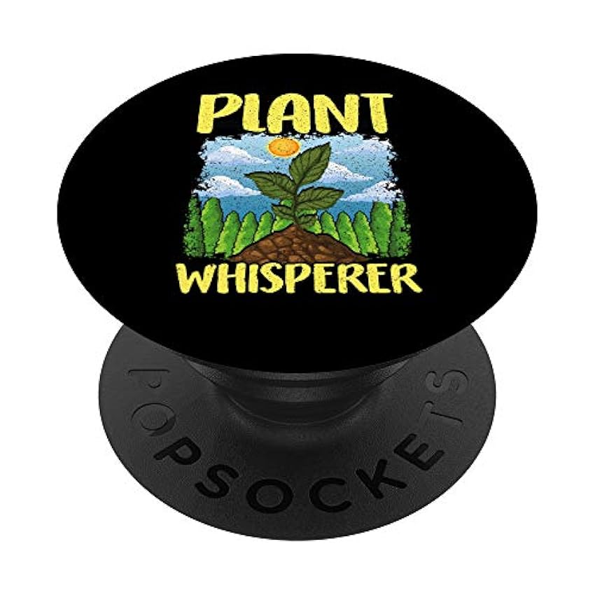 Cute & Funny Plant Whisperer Gardening Pun PopSockets Agarre y Soporte para Teléfonos y Tabletas gUdrotId