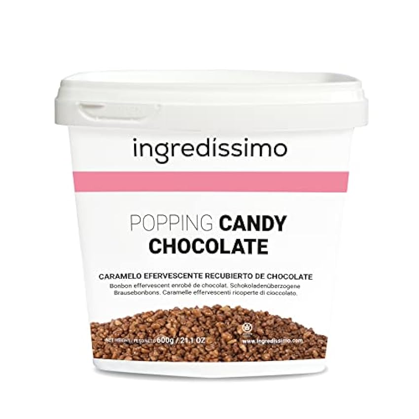Ingredíssimo - Popping Candy Chocolate, 600 g, Topping 
