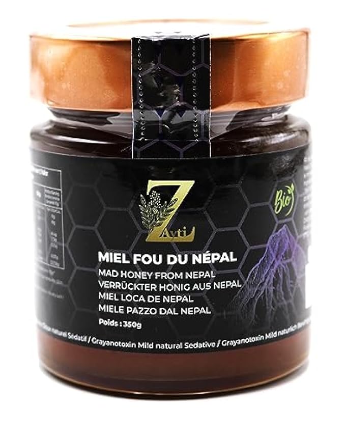 Zayti Mad Honey de Nepal 150g - 100% Natural, Miel loco
