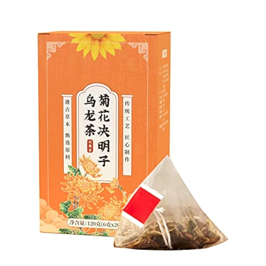 Semillas de Crisantemo Cassia Bolsas de té, 20 Bolsas S