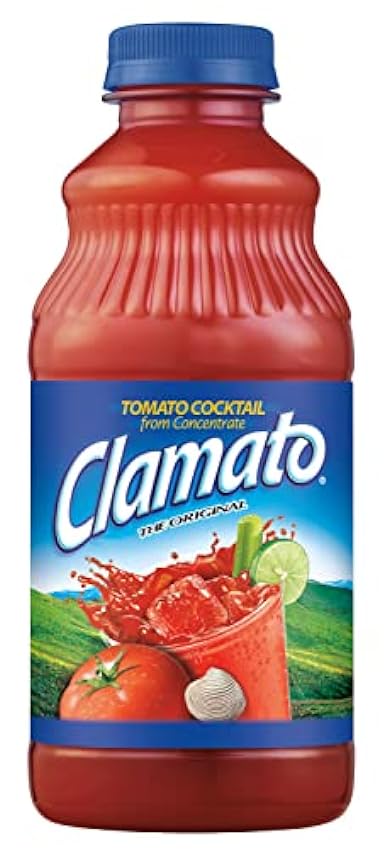 Clamato - Cóctel de tomate de concentrado, 946 ml NBNTF