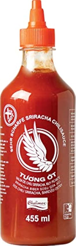 Salsa de chile Sriracha, muy picante - 455 ml H7ebqpwu