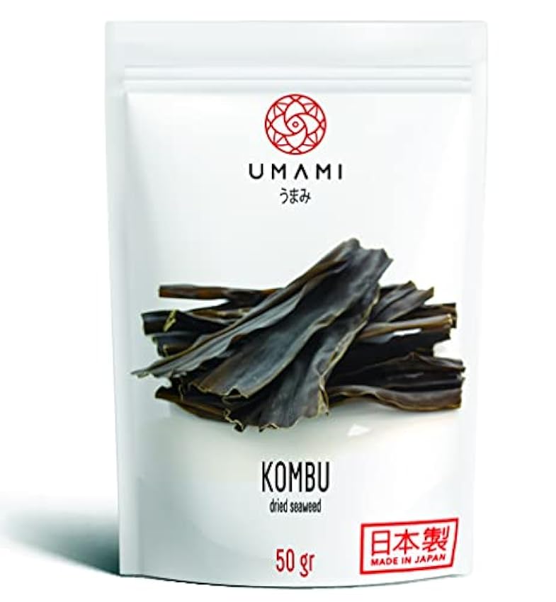 Umami Alga Kombu cultivada en Japón - 50gr - Primera co