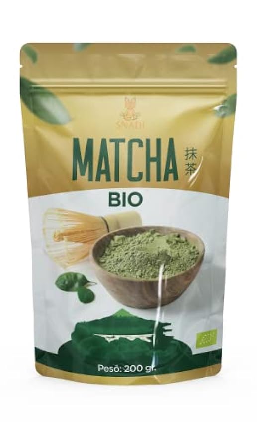 Té Matcha Ecológico [grado premium]. 200g de Té Verde e
