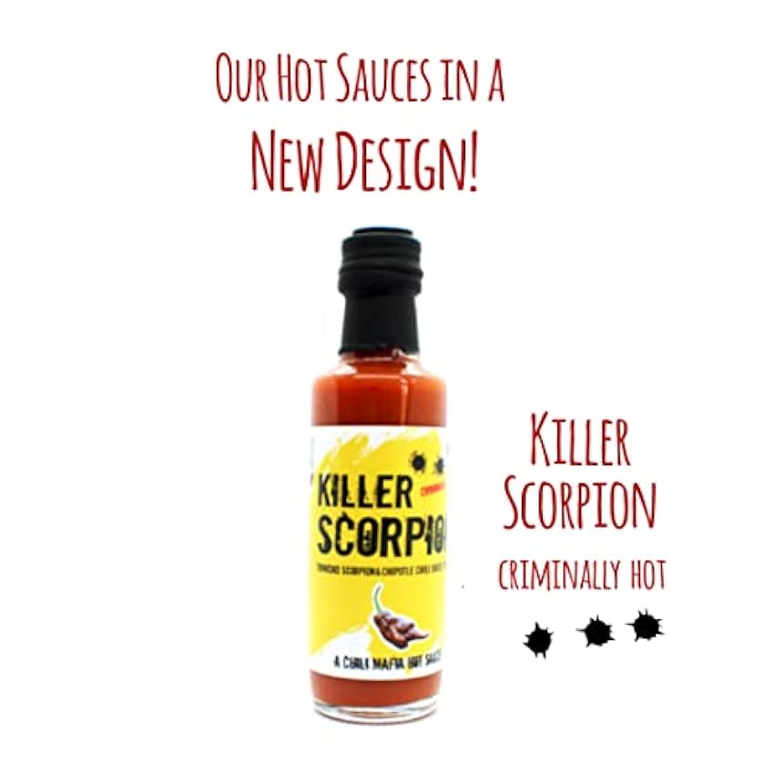 Killer Scorpion (100 ml.) - Salsa picante de chile Trinidad Scorpion // Picor: 10 de 10 // Para Picanteros // Made in Germany con corazón venezolano. Slow Food … O9c1JyqY