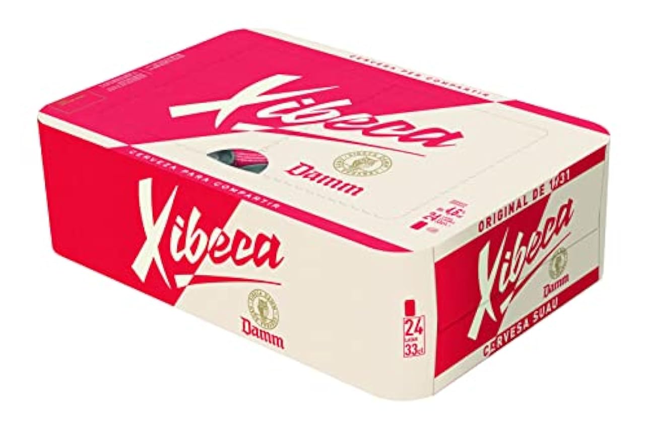 Xibeca Cerveza - Aperitivo, Pack de 24 Latas 33cl OekGL