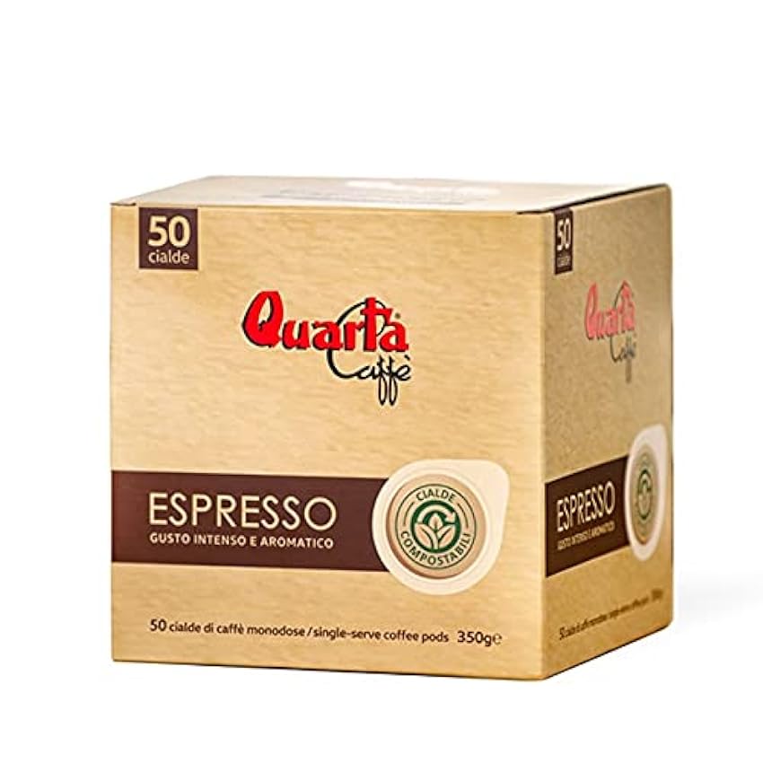 Quarta Caffé en monodosis | Un paquete de 50 monodosis | Sabor intenso y aromático IKx0SspN