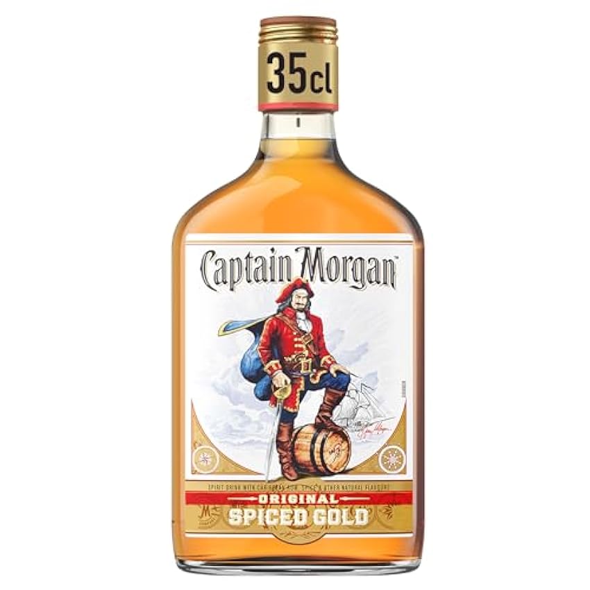 Captain Morgan Ron dorado especiado original - 1 unidad