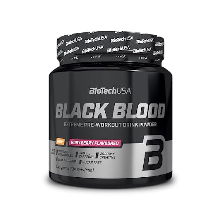 BioTechUSA Black Blood NOX+ | Fórmula pre-entrenamiento