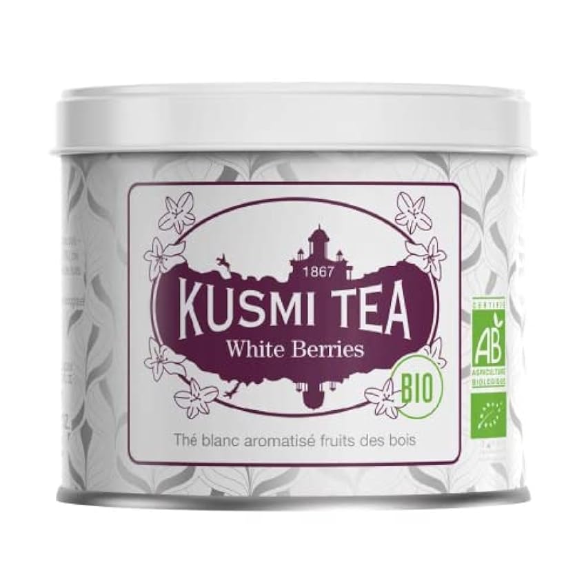 Kusmi Tea White Berries bio – Té Blanco de Frutos del B