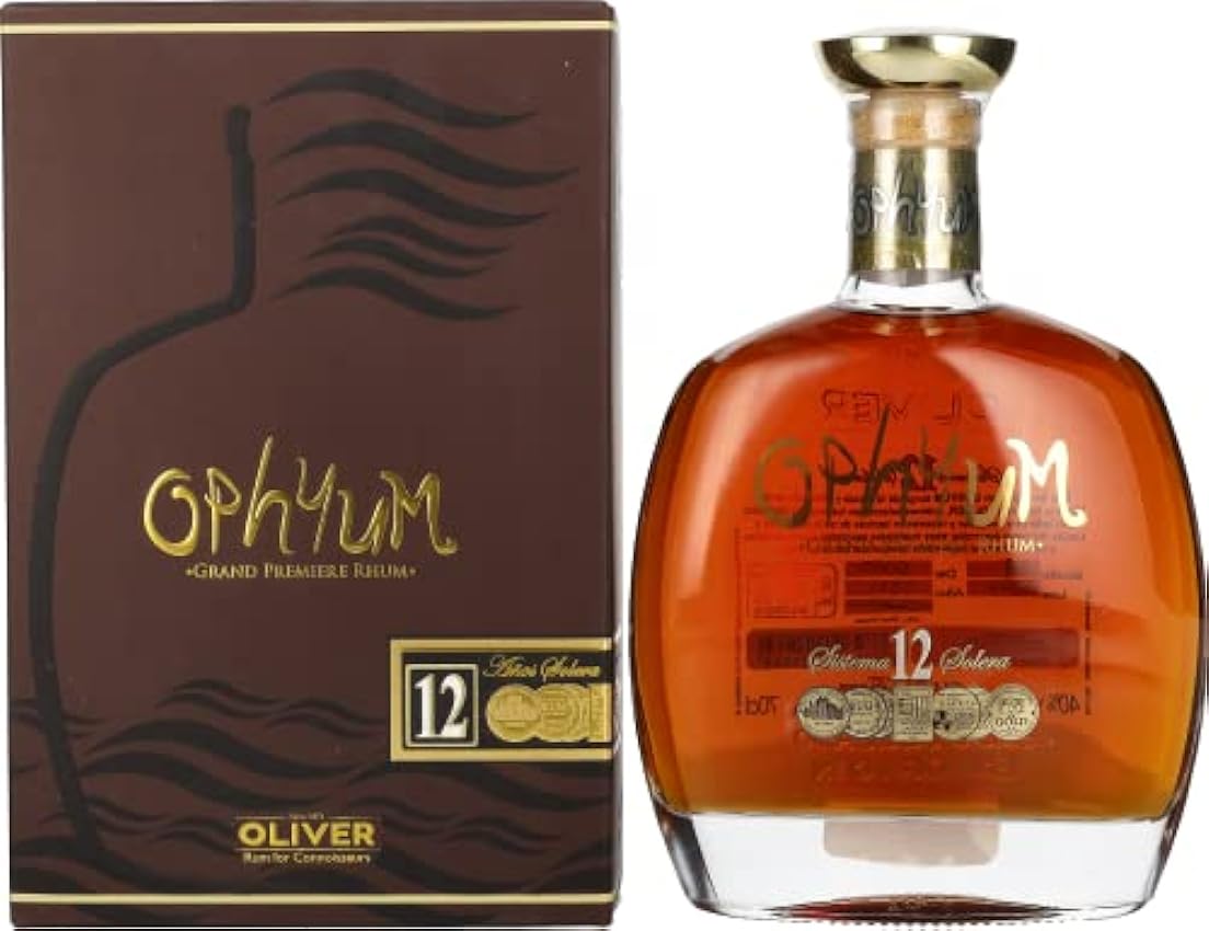 Ophyum 12 Year Old Grand Premiere Rum with Gift Box - 7