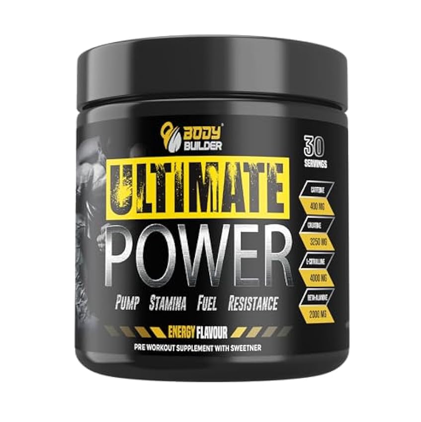 Body Builder Pre Workout Ultimate Power Energy Flavor 3