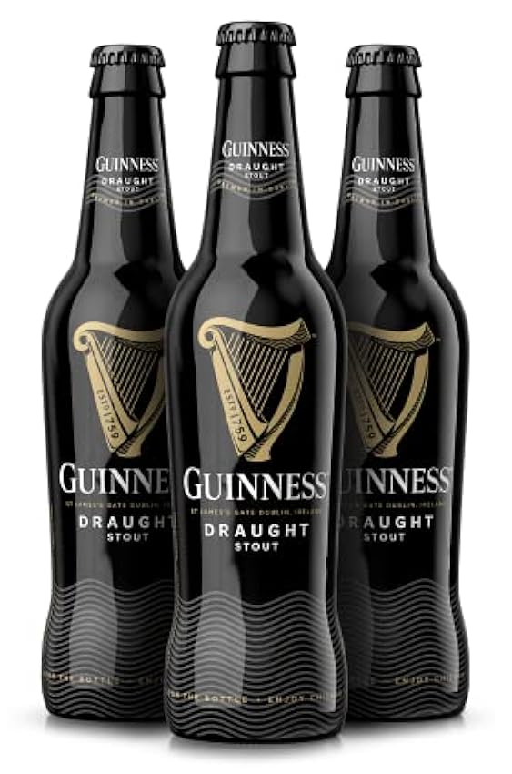 Guinness Draught Cerveza Ale Negra Irlandesa Pack Botel