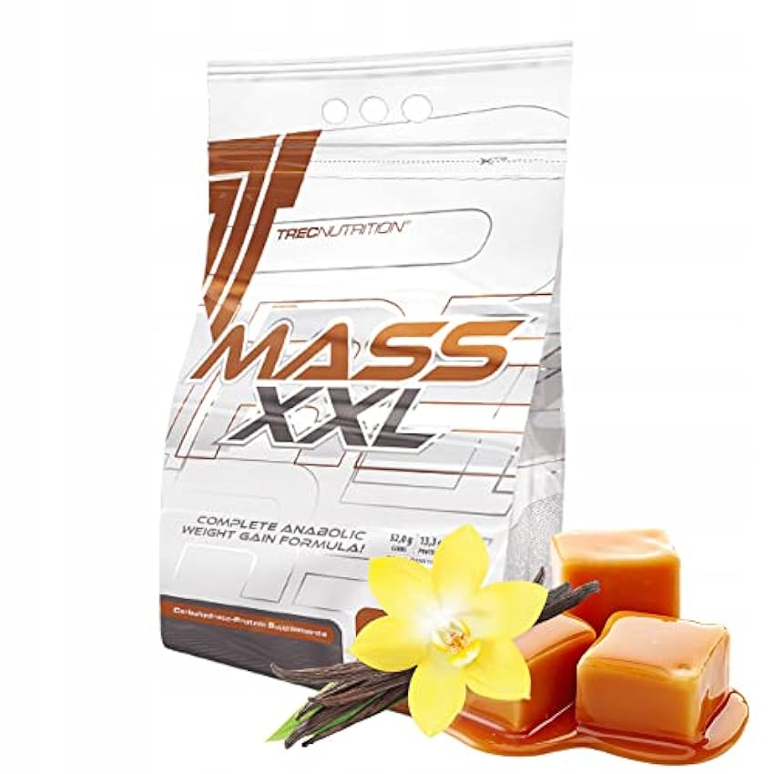 Mass XXL, Caramel Vanilla - 3000g NPoQPR2p