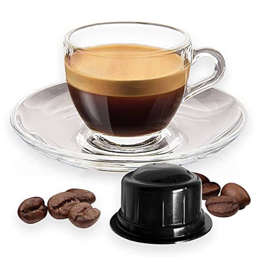 Note d´Espresso - Intenso - Cápsulas de Café para las Cafeteras CAFFITALY - 100 caps o4fx8UXM