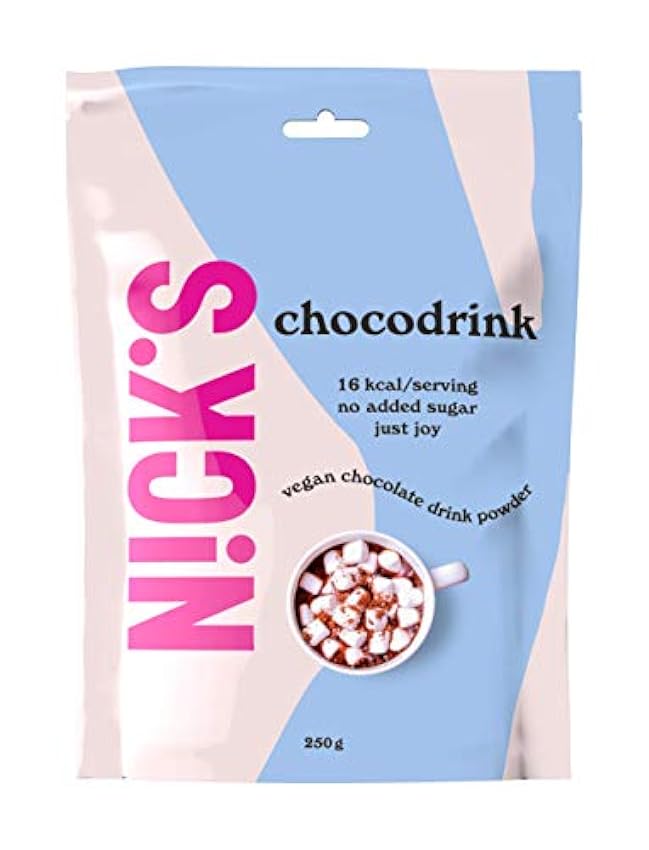NICKS Chocodrink, Chocolate instantáneo, Cacao en polvo