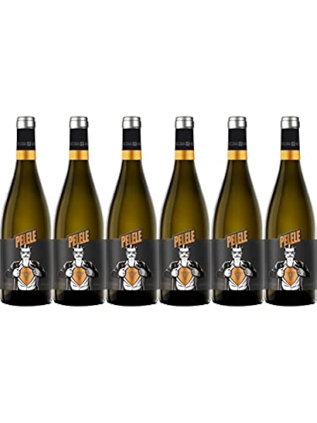 Cuatro Rayas PELELE. Vino Blanco Verdejo D.O. Rueda (6 Botellas x 750ml) OHVNhUfi