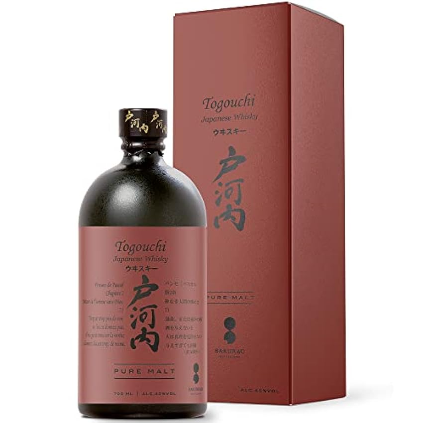 Togouchi PURE MALT Japanese Whisky 40% Vol. 0,7l in Gif